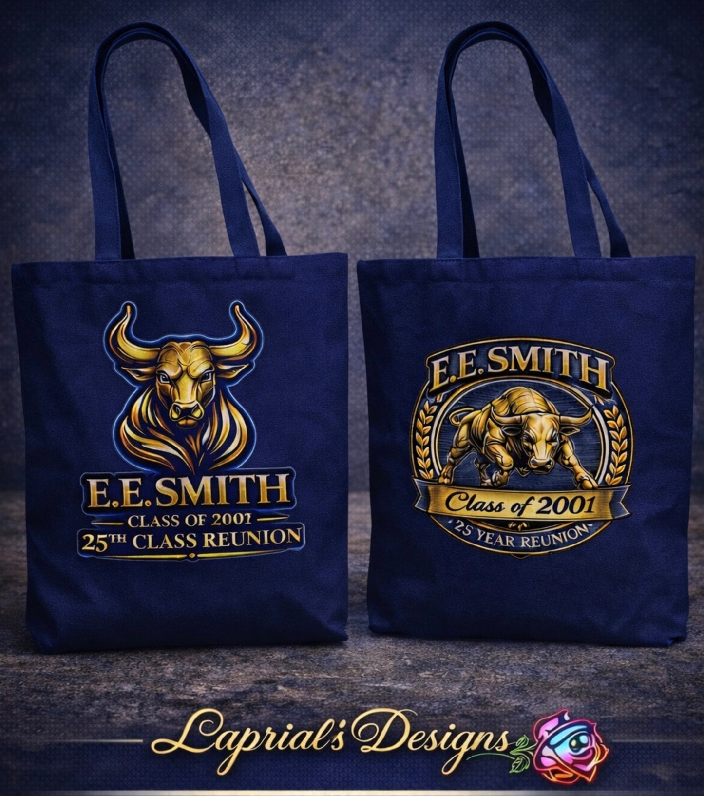E.E. Smith High School 25th Reunion Canvas Tote Bag