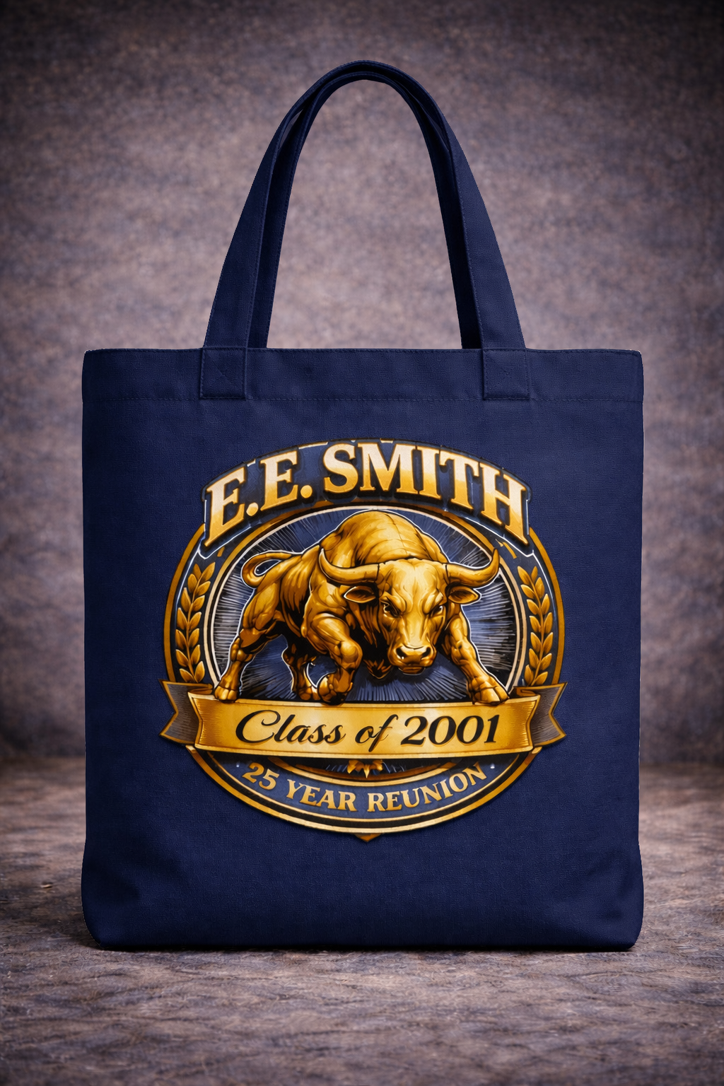 E.E. Smith High School 25th Reunion Canvas Tote Bag
