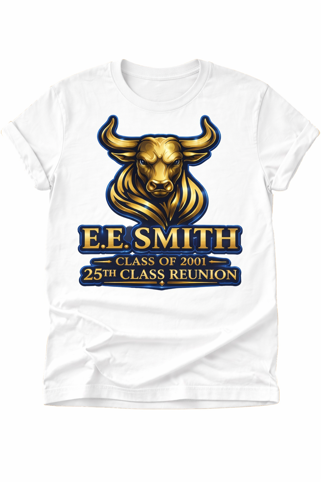 E.E. Smith High School 25th Reunion shirt — Classic Design 2 - Adult