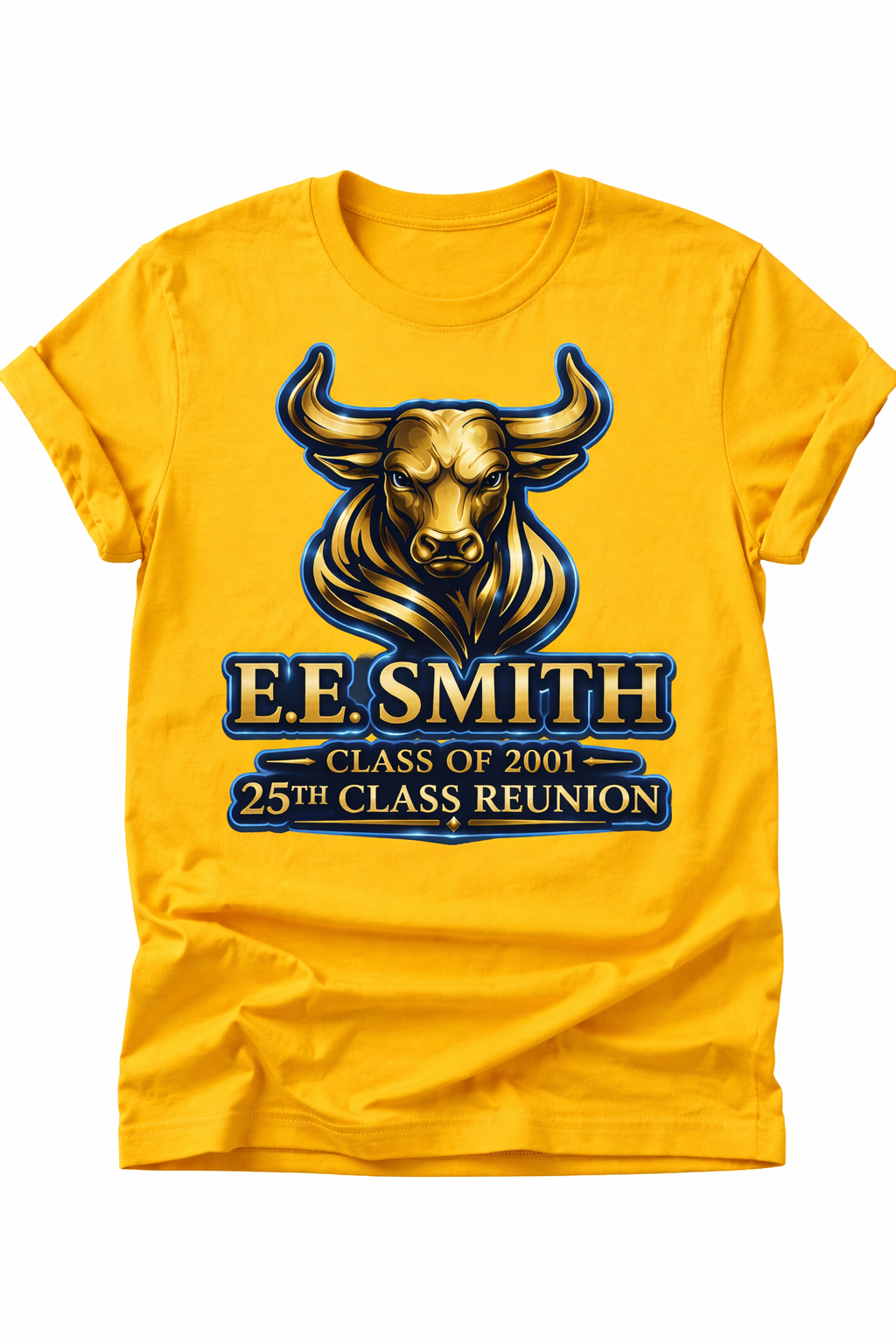 E.E. Smith High School 25th Reunion shirt — Classic Design 2 - Adult
